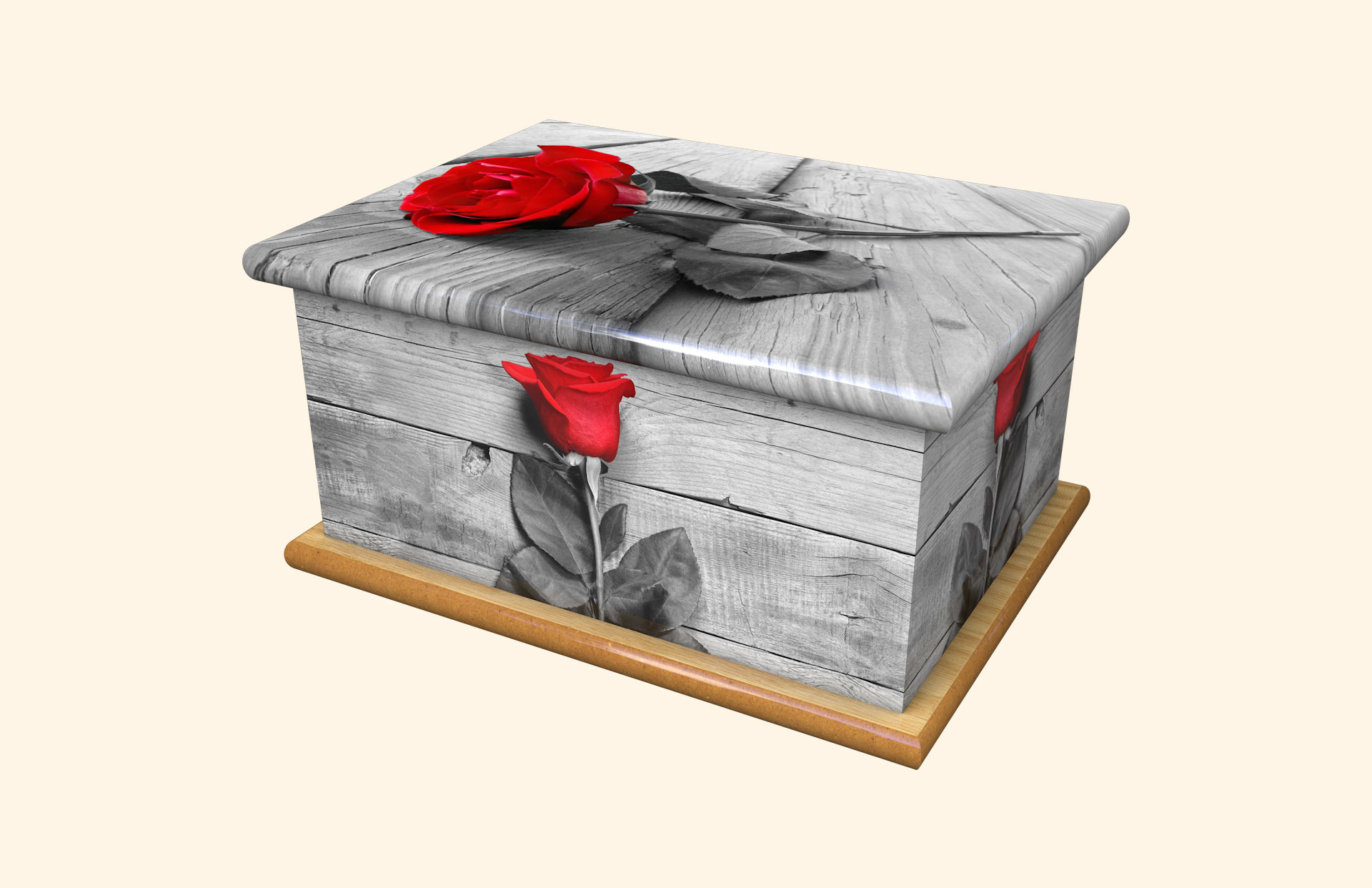Pure Love adult ashes casket